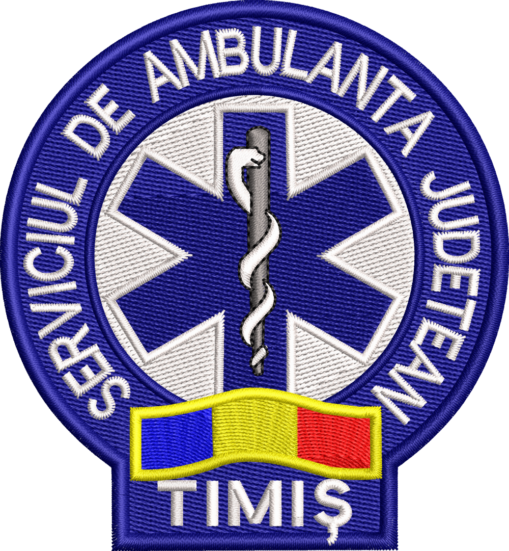 EMBLEMA AMBULANTA SAJ MANECA - TIMIS